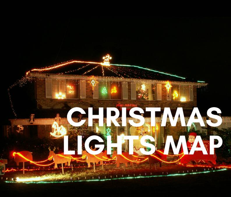 Goulburn Christmas Lights drive | Map