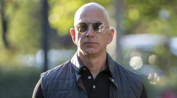 Jeff Bezos, founder and chief executive officer of Amazon.com. Photo: David Paul Morris