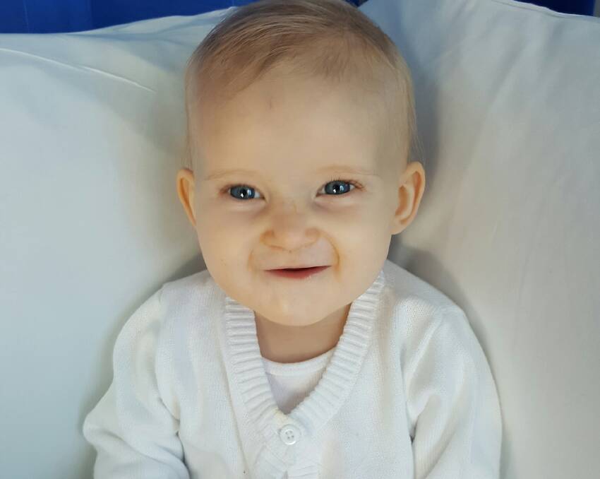 Ava Polzin, 9-months-old was diagnosed with Leukemia. 