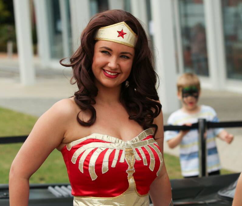 COSPLAY: Rae Johnston will be Wonder Woman for the Goulburn Comic Con this year. She describes regional shows as 'extra special'. Photo: supplied.