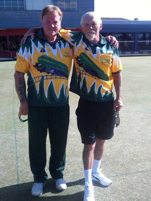 PAIRS CHAMPS: Michael Argent and Paul Johnson, Minor Pairs Champions for 2017 NSW. Photo: supplied.