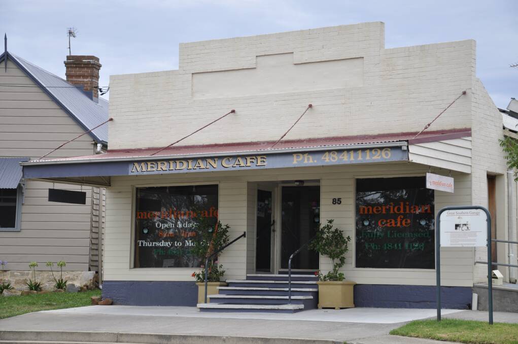 Meridian Cafe in Marulan. 