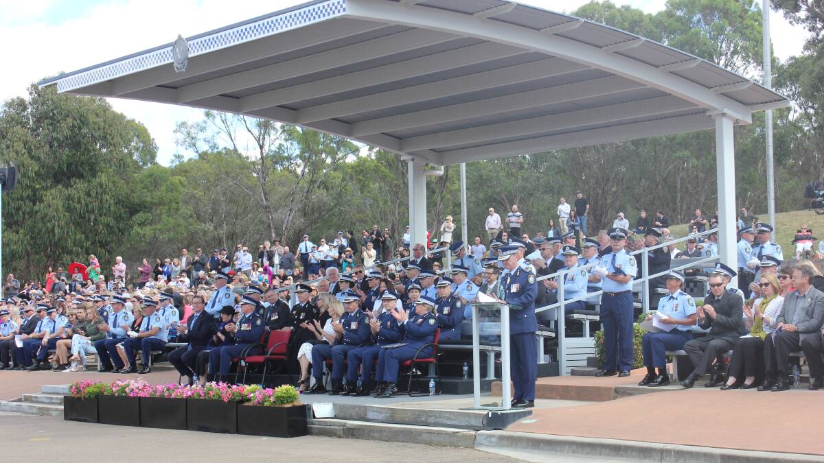 A selection of photos from the December, 2016 attestation parade for Class 329 at the Goulburn Police Academy. 