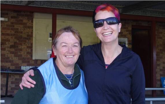 Elaine Pugh (left) to play hockey in New Zealand.