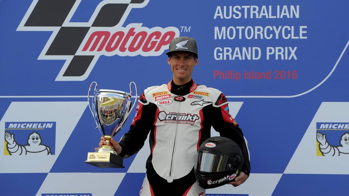 ISLAND CHAMPION: It's been a big year for Troy Herfoss! The 2016 ASBK champion, now the 2016 Phillip Island Superbike Champion. Photo: Russell Colvin