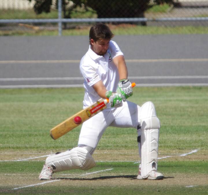 SMART BATTING: Ben Staples will endeavour to keep the runs flowing for Hibo Gold in Saturday and Sunday's encounter with Workers Stags. Photo: Darryl Fernance