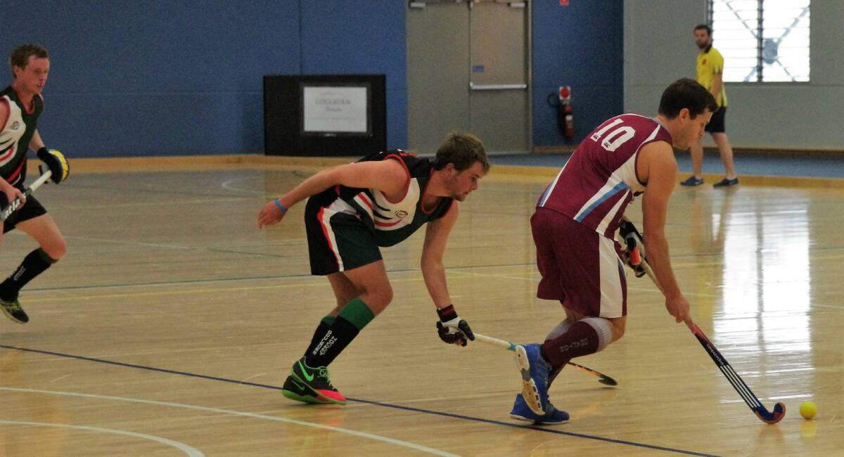 Selected images from the NSW Indoor Hockey Championships Goulburn 1 v Grafton game Friday, October 21. Photos: Darryl Fernance