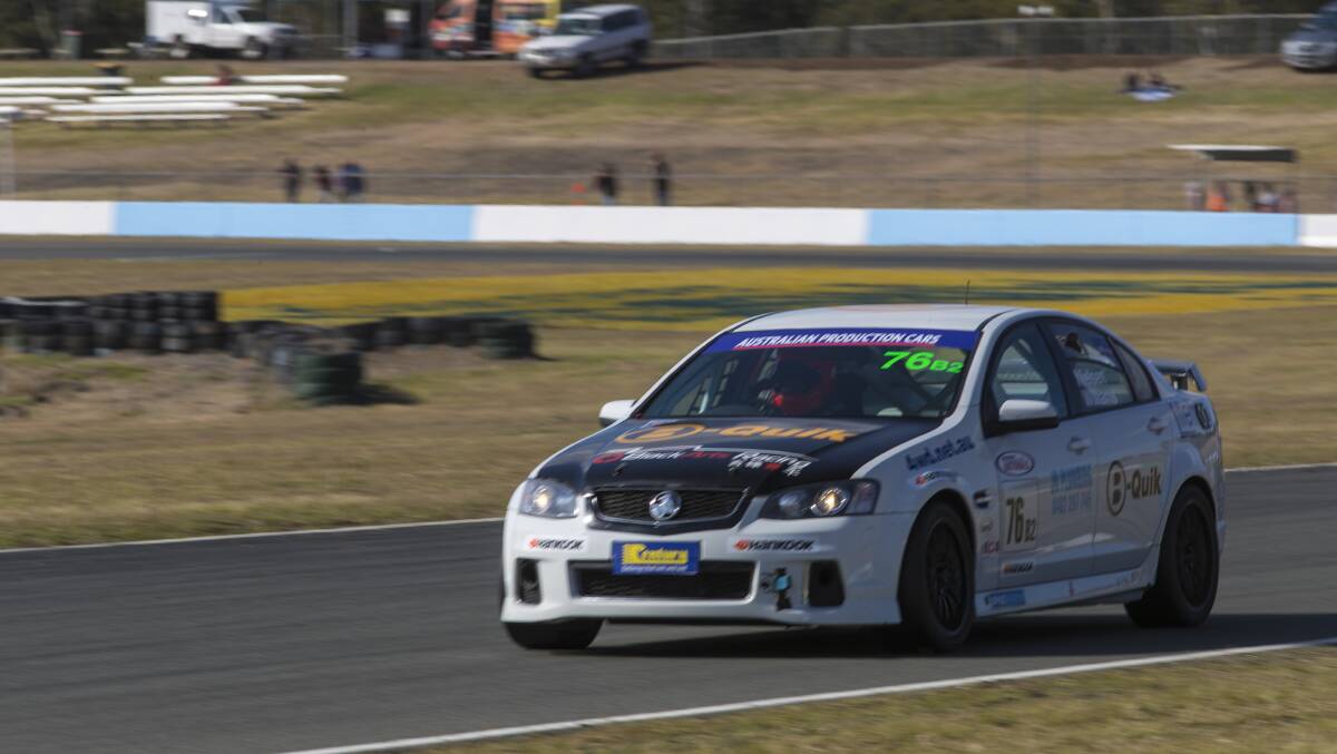 Troy Williams is in the box seat to take out the Class B2 Australian Production Car Cup this weekend at the final round of the APC season for 2017 (Wakefield Park, November 18-19), and he will do it in his faithful VE SSV Redline. Photo: Richard Johnston/APC