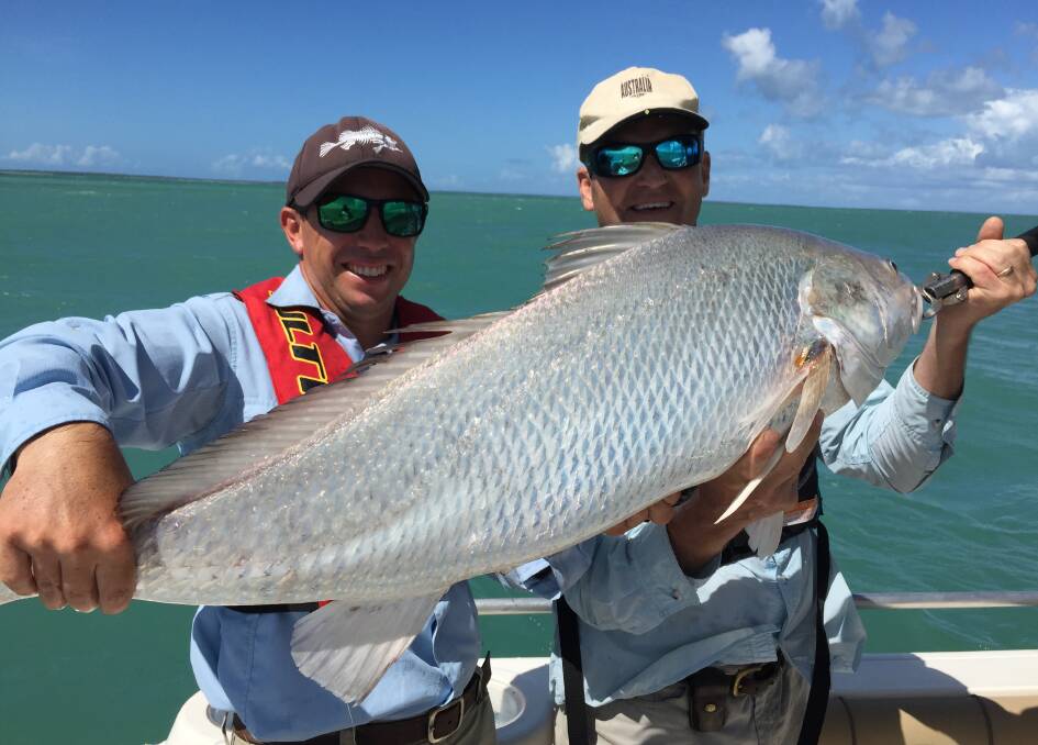 SIZEABLE: Abundant Jewfish in protected waters is one of many fishing options. Photo: supplied