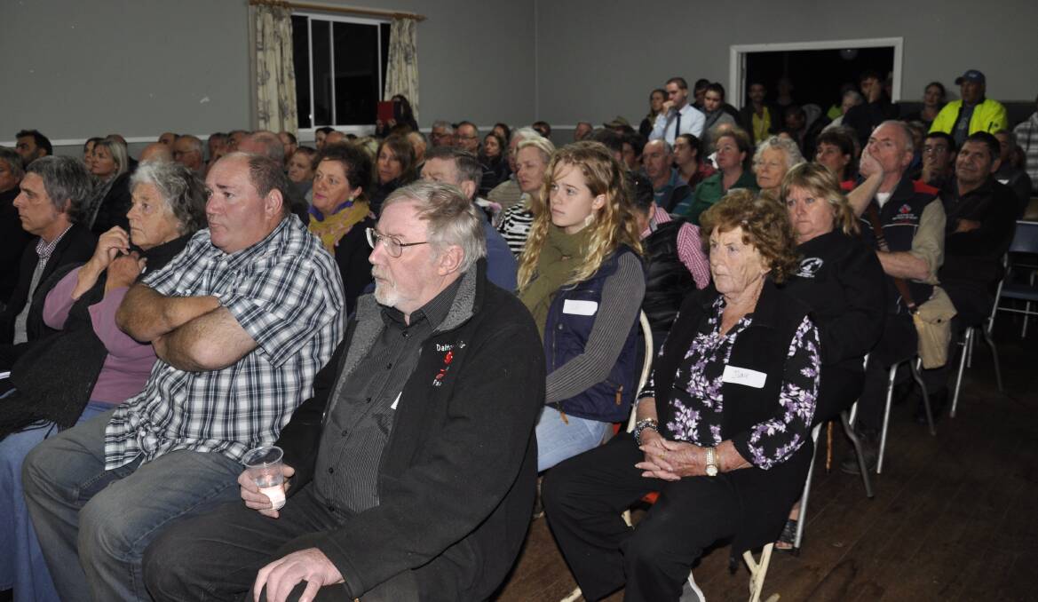 Public meetings about AGL's plans for a gas-fired power station at Dalton have been well attended.