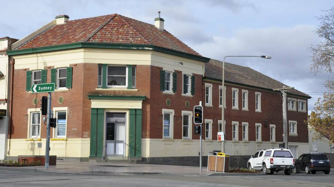Owners of the former State Bank on the corner of Goldsmith Street and Auburn Street have proposed a 30-room motel, cafe and associated parking for the building. Vacancy rates in Goulburn's CBD are down, according to council data.