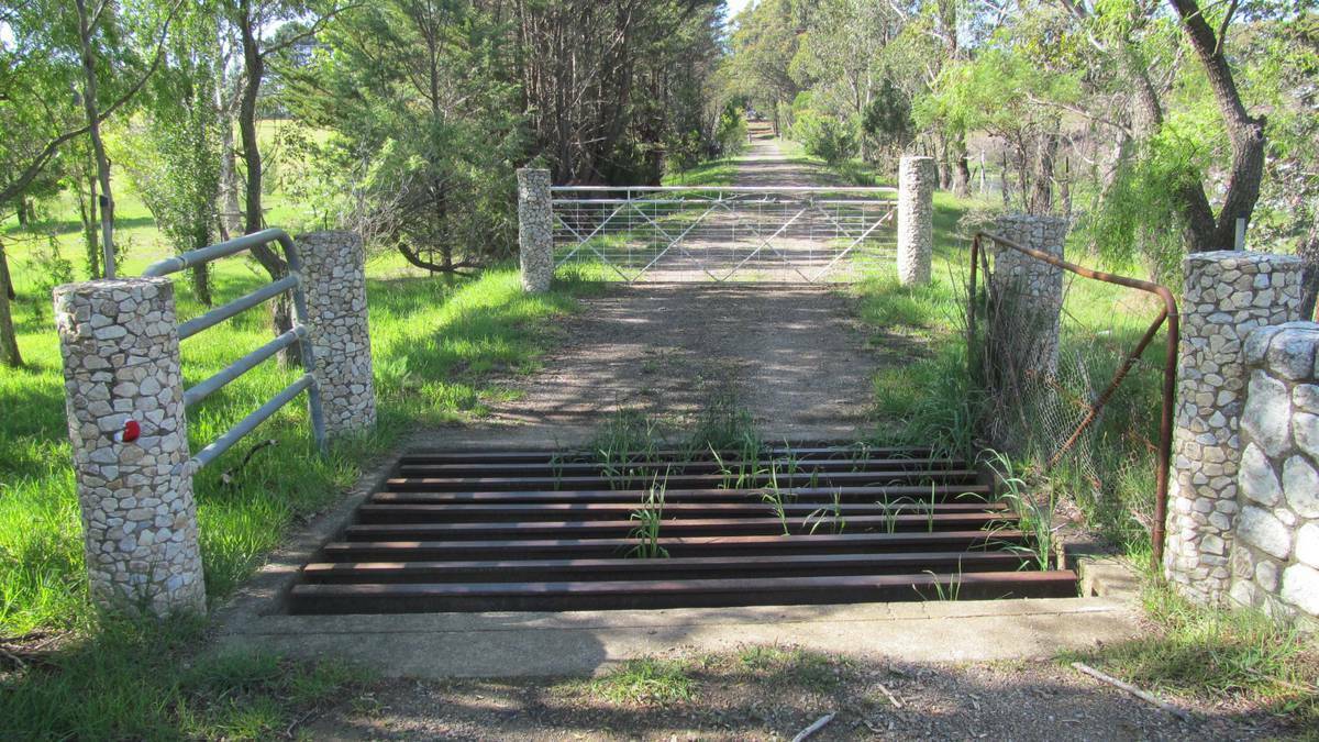 The entry to the proposed Islamic Cemetery near Marulan.