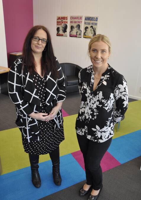 HERE TO HELP: Headspace Goulburn service manager Leonie Everett and community engagement officer Kaitlyn Middleton are keen to hear from the community.