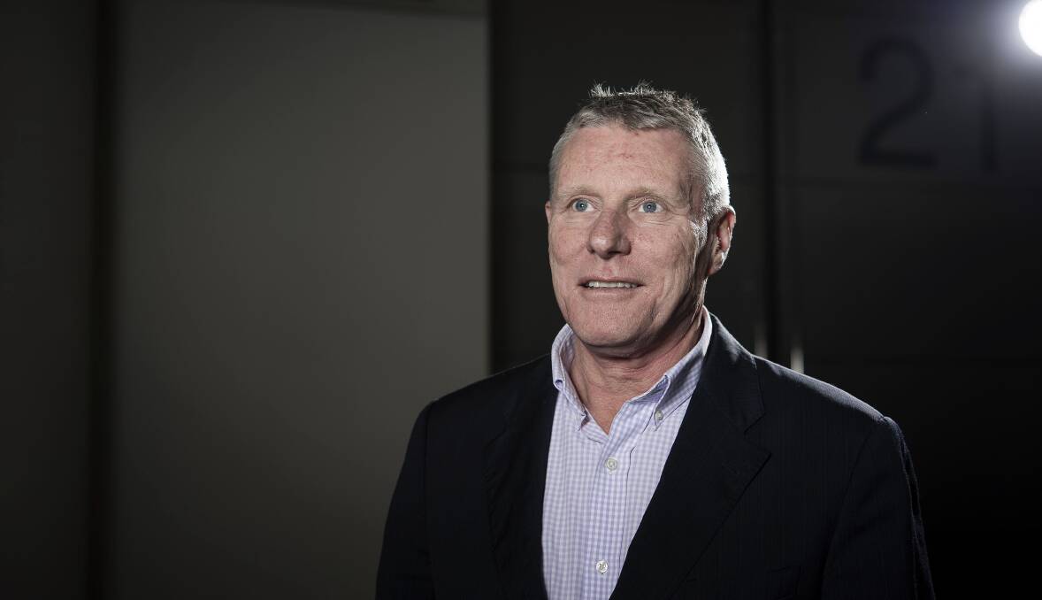 STORY TO TELL: ABC foreign correspondent Michael Brissenden. Photo: Christopher Pearce.