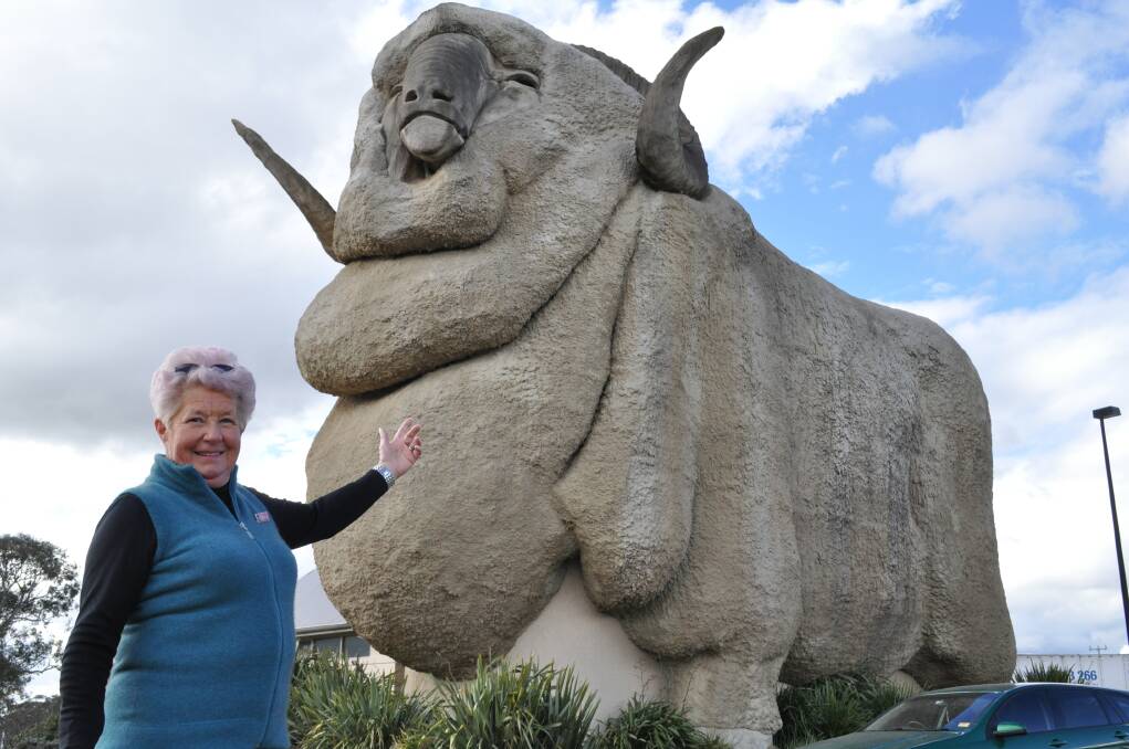 BIG HEART: The late Pat Blay loved working at the Big Merino and meeting new people. She was also a stalwart of the Taralga community. Photo: The Land.