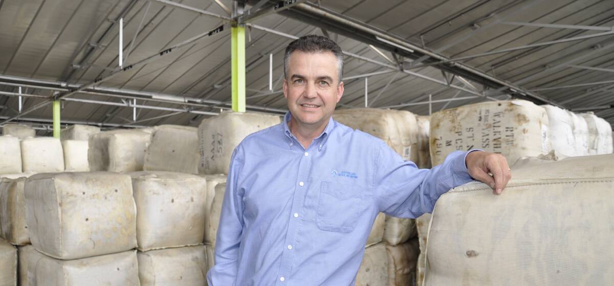 NOTE OF CAUTION: Australian Wool Network NSW manager Mark Hedley backs Goulburn's bid to secure wool sales but says the case must "stack up."  