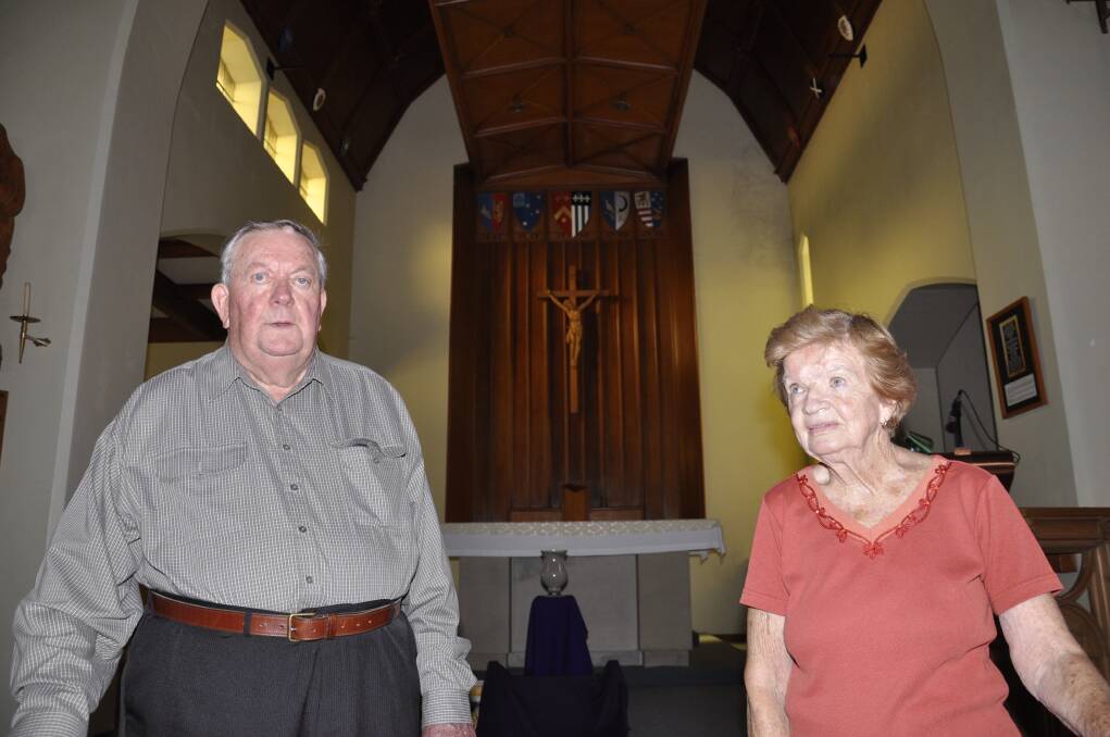 Historic window divides Crookwell Catholics