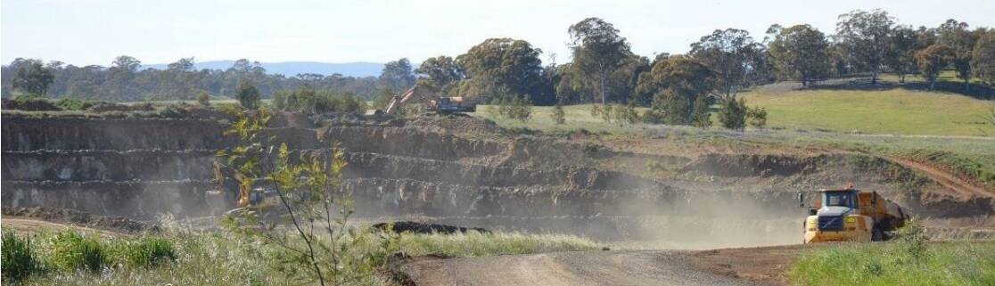 Owners of the Ardmore park quarry near Bungonia are asking for a 180,000 tonne annual increase for the sand and basalt material. Photo: Armore Park Environmental Assessment by RW Corkery and Co Pty Ltd.