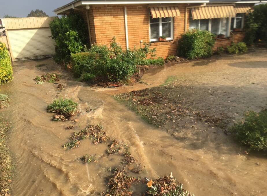 Storms in late January caused flash flooding and a build up of green waste.