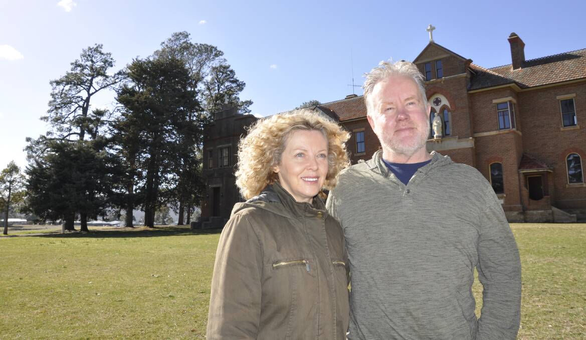 CHARITY BEGINS...: Old Saint Joseph's orphanage owners Maggie and Darryl Patterson say Goulburn will extend its reputation as a caring city through a formal Friendship Agreement with Timor Leste. Photo: Louise Thrower.