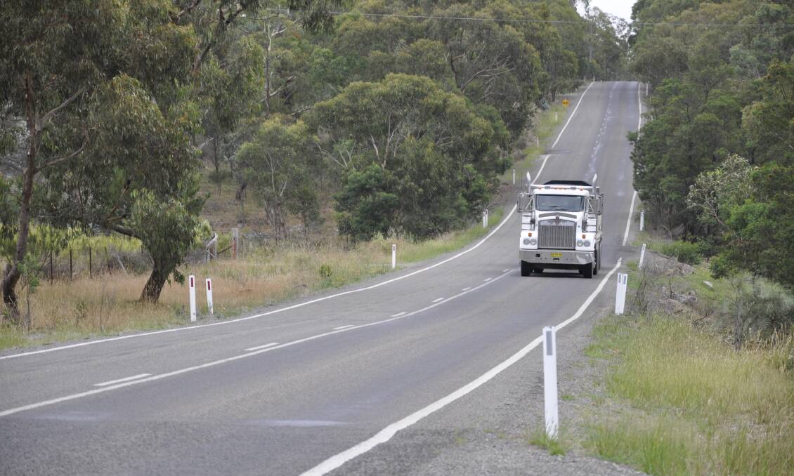 NO GO: Brayton Road near Marulan is not equipped to handle hundreds of trucks, residents argue. They want a rail solution for quarries.