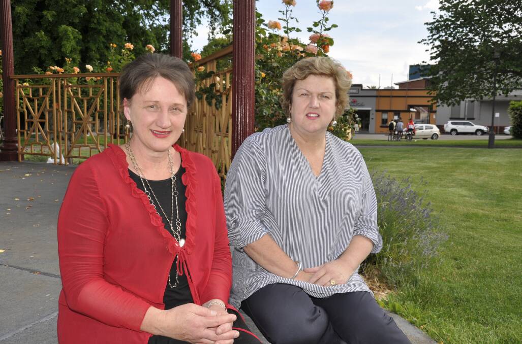 SUPPORT: Compassionate Friends Goulburn coordinators Sandra Martin and Jo Cunningham encourage people to attend their first meeting.
