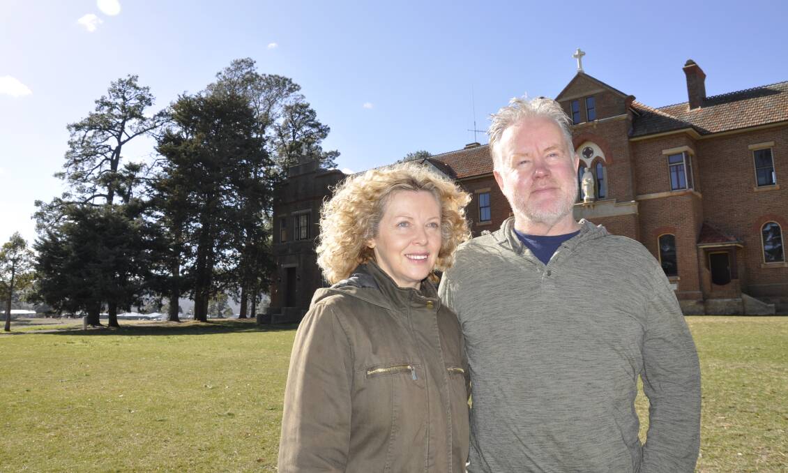 COMMUNITY: Owners of the old St Joseph's House of Prayer, Maggie and Darryl Patterson, have welcomed the Catholic Church's housing plans.