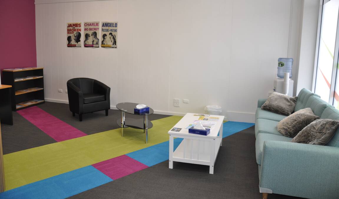 Young people have had major input into design and furnishings at Goulburn's Headspace Centre.