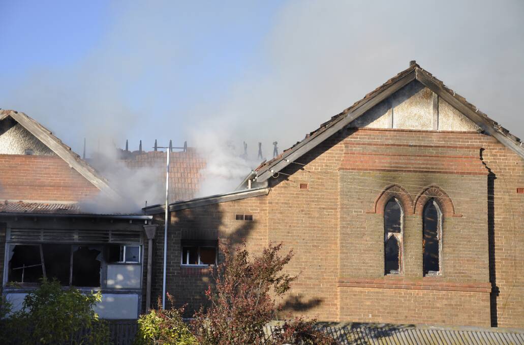 Former St John's Orphanage fire November 3, 2016