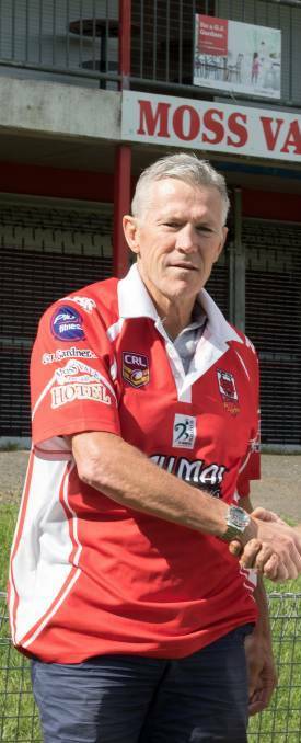 Steve Folkes was welcomed to the Moss Vale Dragons late last year.