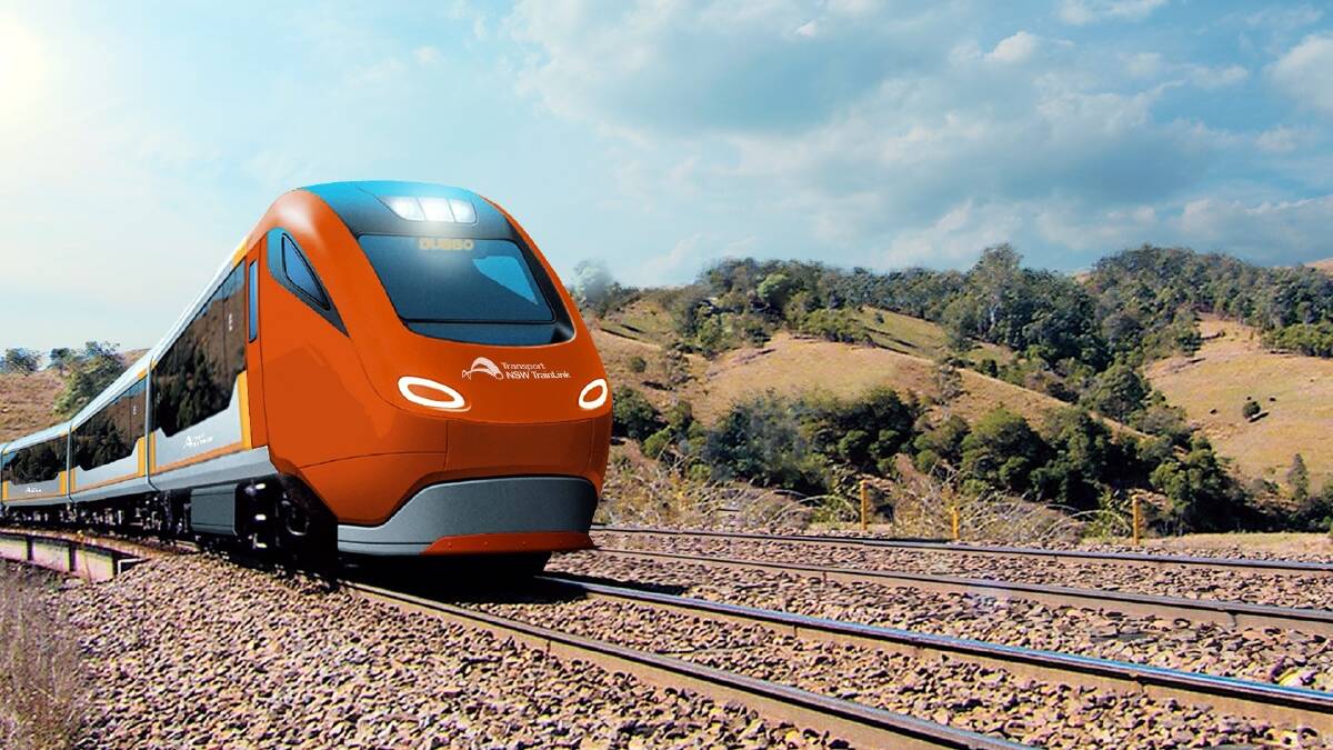 NEW XPT: An artist's impression of how the new XPT trains will look. Image supplied. 