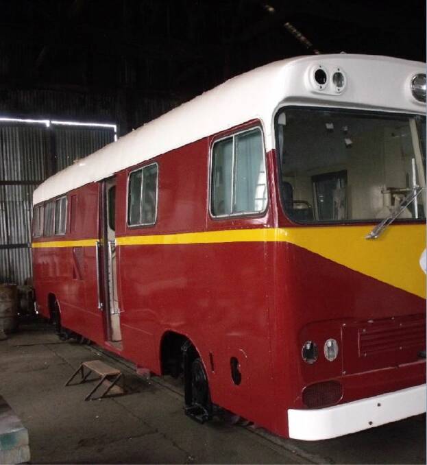 THE FP7: This pay bus  came to the GRHC in November 1988 and forms a part of the display at the GRHC. The FP7 on site at the GRHC – photograph Terence Carpenter.