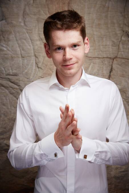 CELEBRATED: The winner of the 2016 Sydney International Piano Competition of Australia, Andrey Gugnin.