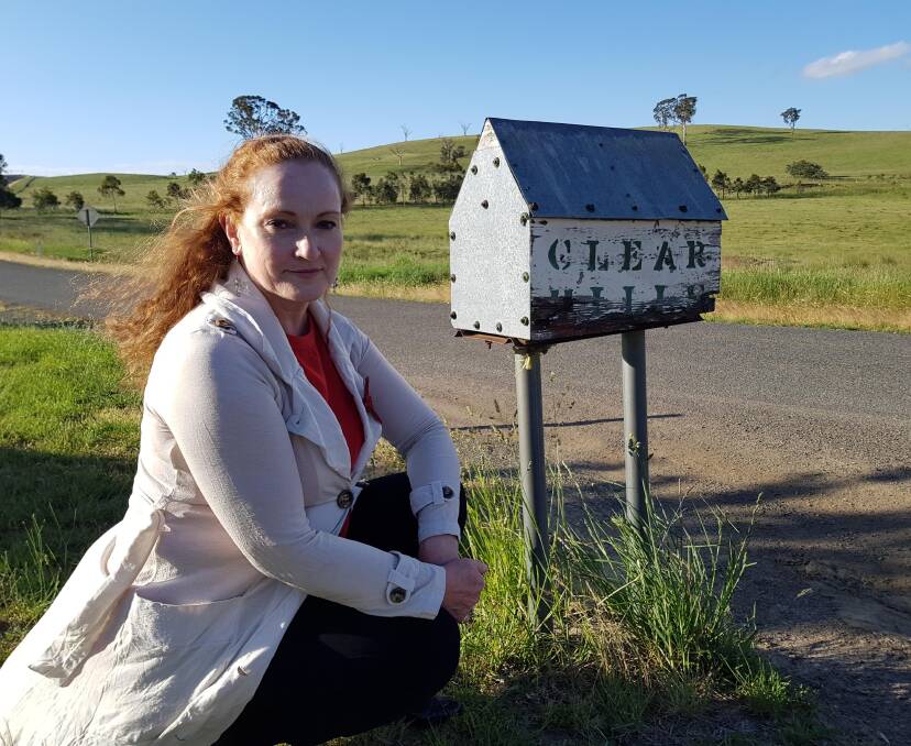 CLEAR HILLS: Dianna Nixon at Clear Hills, one of the places where Millicent Armstrong lived. Image supplied. 