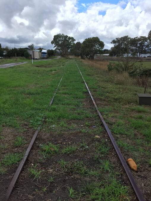 RAIL TRAIL: A portion of the Goulburn to Crookwell rail line near Kenmore that could be converted into a cycling and walking path.