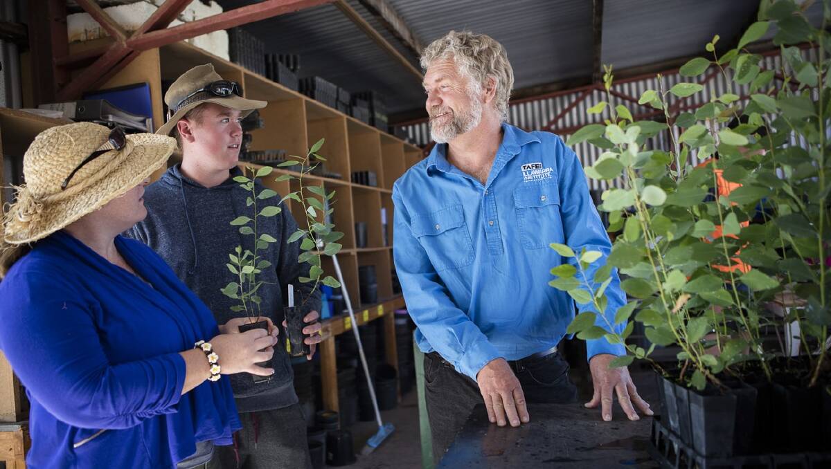 Horticulture is one of the careers that TAFE NSW trains people in. 