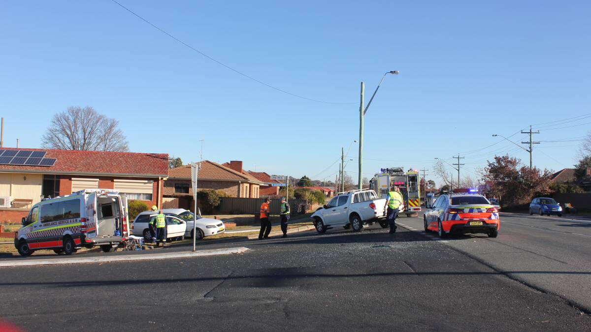 Serious accident in Goulburn
