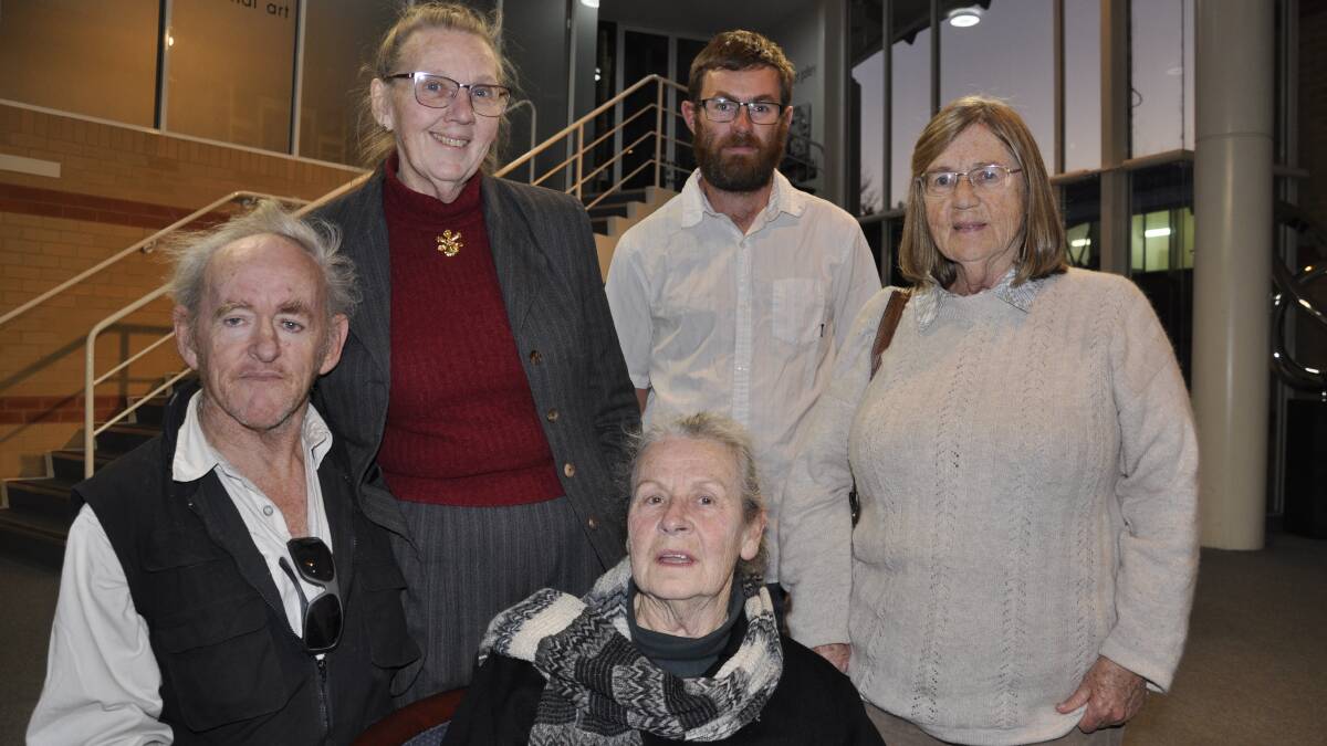 DISSAPOINTED: Nerriga district Terry Wood, Leonie Wood, Helen Rolland, Nick Evison and Sue Patrick when they first pitched their case to Goulburn Mulwaree Council in August last year. 