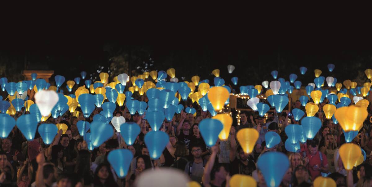 Light the Night: Belmore Park will be a sea of colour as the Leukaemia Foundation’s annual fundraising lantern walk Light The Night is being held this Saturday in Belmore Park from 6.15pm