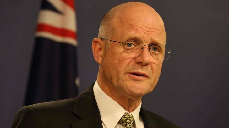 Senator David Leyonhjelm is pushing for the import ban on the weapon to be lifted. Photo: Peter Rae