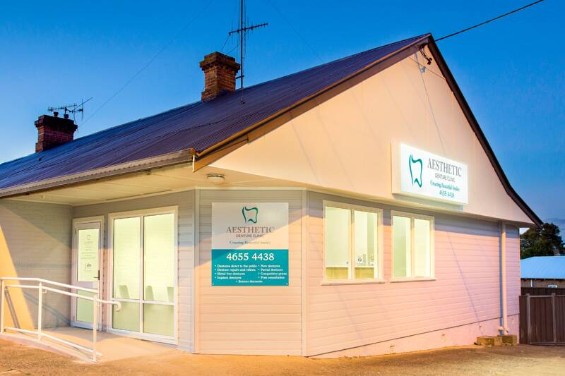 Local: Aesthetic Denture Clinic's Goulburn location can be found at 133 Goldsmith Street. Parking is easy and there is disabled access.