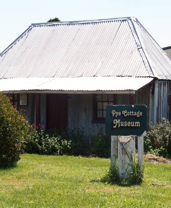 SWEET SPOT: Pye Cottage is a great place for a family visit this Saturday, when the local Historical Society will open the door for a peek.