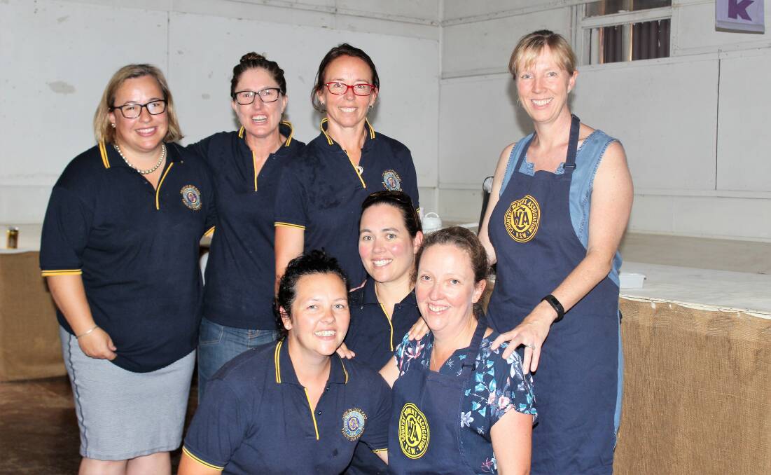 CHIEF CHEFS: The CWA ladies who catered beautifully for the official Australia Day Lunch.