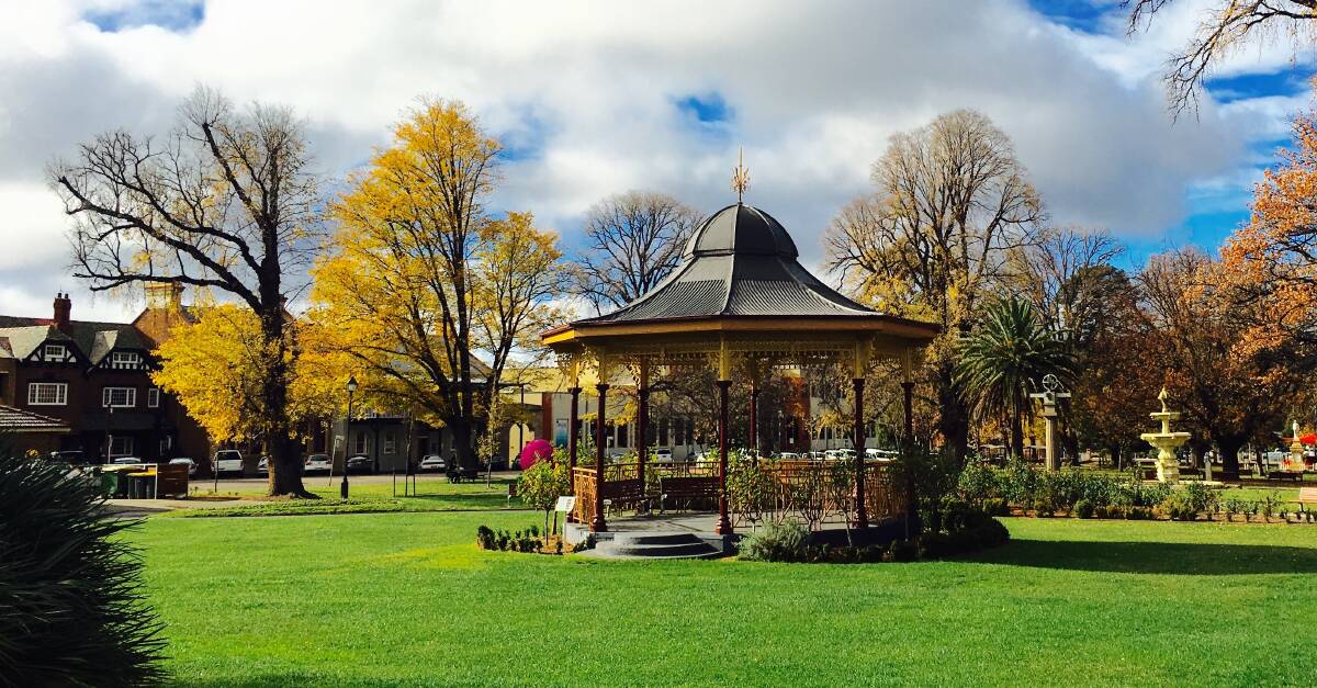 'POSTCARDS FROM YOUR TOWN' WINNER: 'Belmore Park in a colourful wintry day, Goulburn City'. Photo: Priyanka Nanadasena
