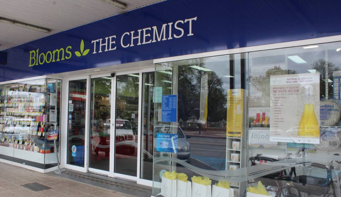 CUT: Blooms the Chemist has been cut as preferred pharmaceutical supplier for Warrigal in favour of a Mittagong outlet. Photo: Mariam Koslay