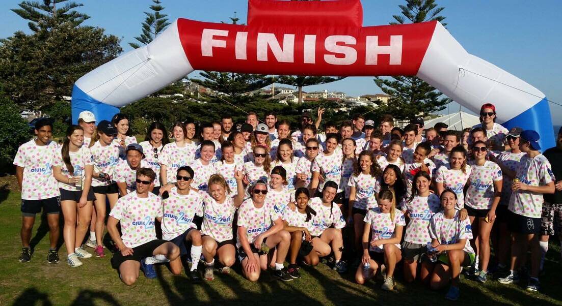 SIXTY OF THE BEST: Australian National University students will run from Canberra to Sydney in just 24 hours to raise awareness on youth mental health. Photos: supplied