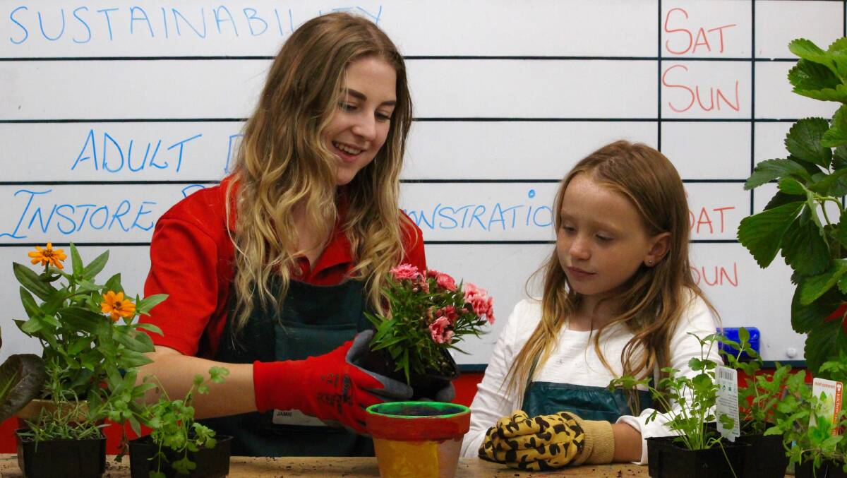 Kids can try Garden Craft this month. Photo: file