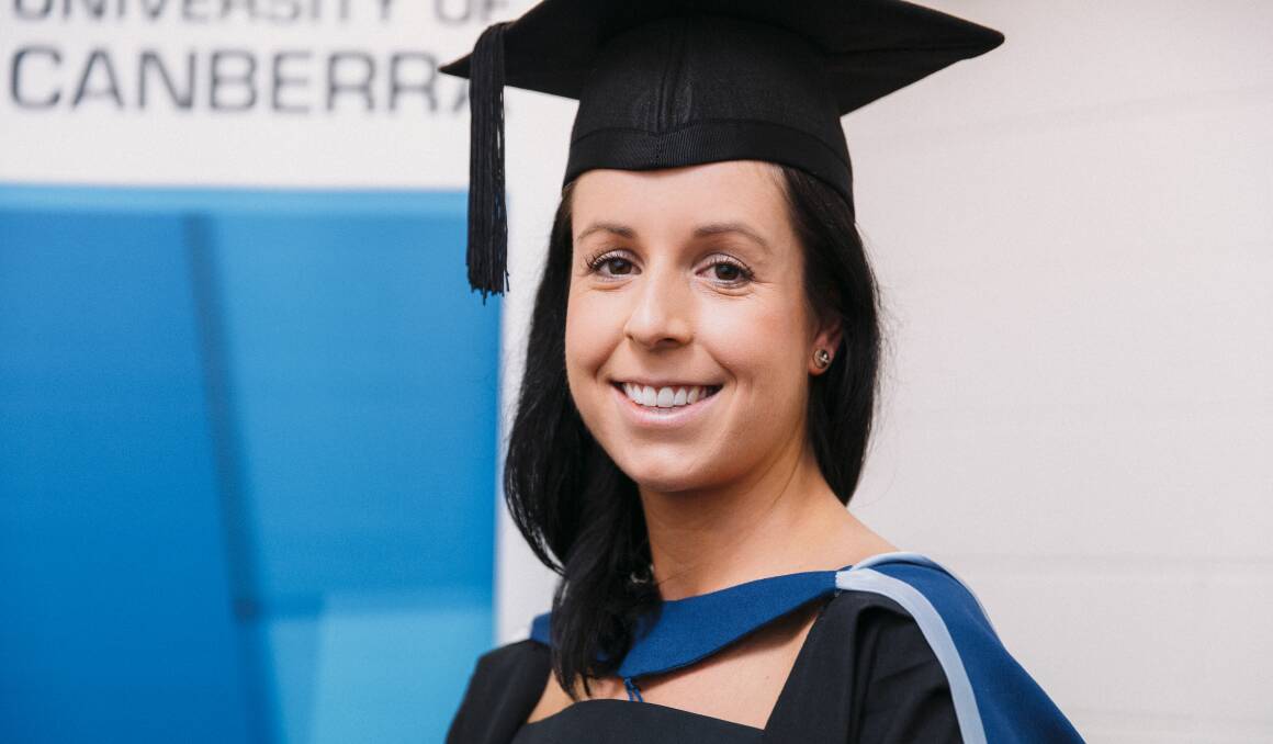 Morgan Czartowski, 24, Master of Occupational Therapy: "[The] hands-on experience was really great because I was able to work in hospitals, private practices ... alongside occupational therapists, and that’s where I did most of my learning.” (ex Trinity Catholic College )
