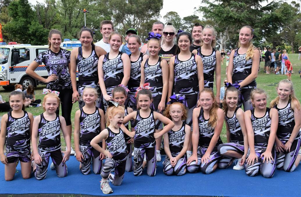 FAMILY-FRIENDLY: Cheer Fusion is a sporting community for all ages. The team enters competitions for gymnastics, dance and cheerleading. Photo: supplied