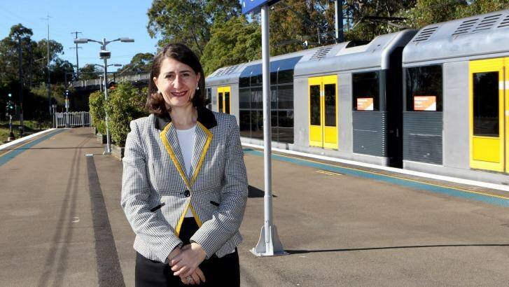 Rail organisations were "hamstrung by this ridiculous clause": Gladys Berejiklian. Photo: Lisa McMahon